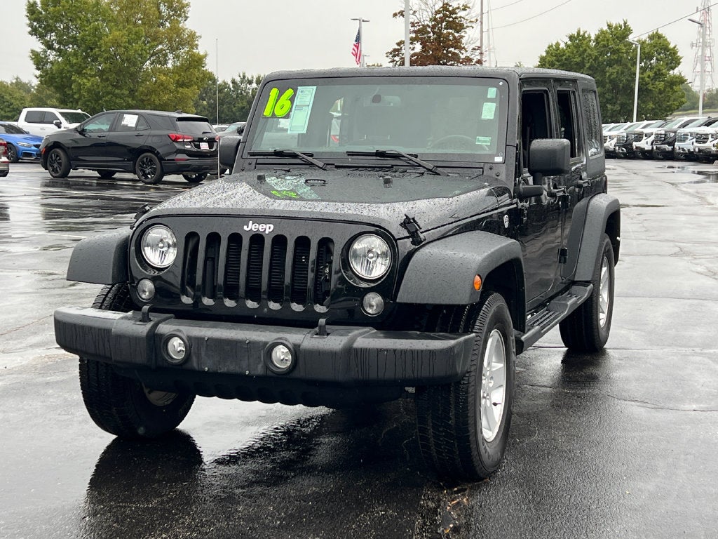 2016 Jeep Wrangler Unlimited Sport