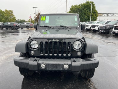 2016 Jeep Wrangler Unlimited Sport