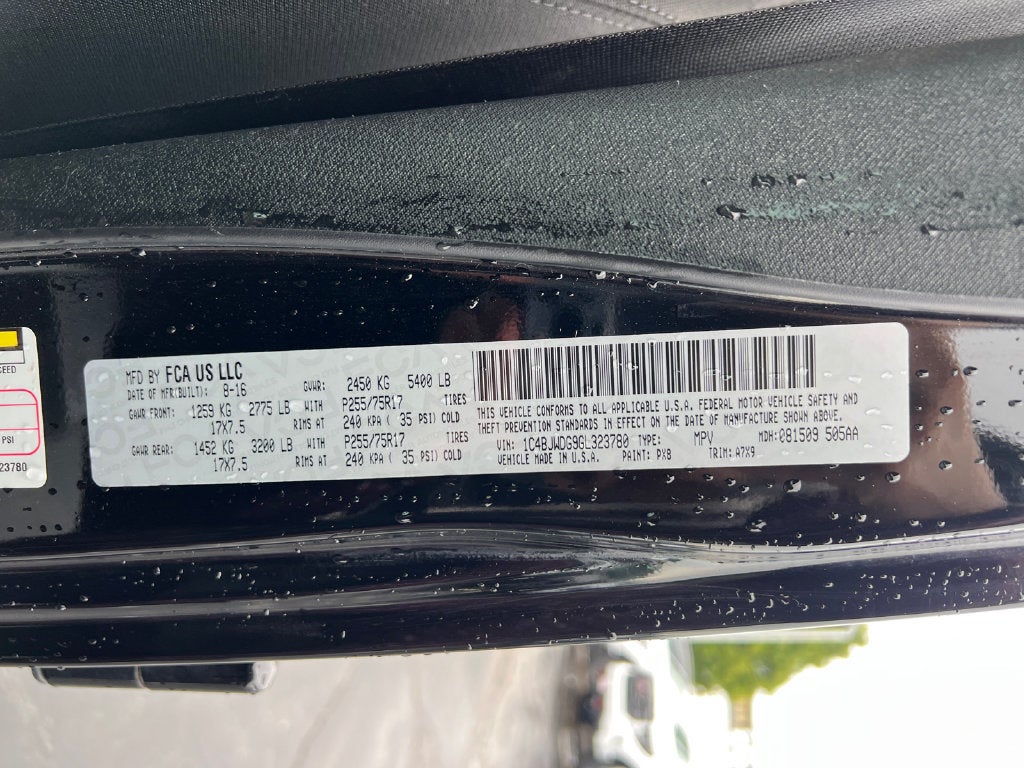 2016 Jeep Wrangler Unlimited Sport