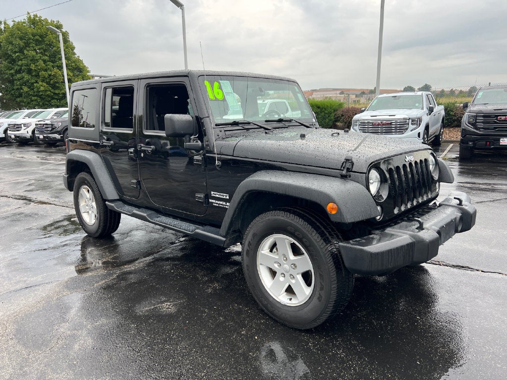 2016 Jeep Wrangler Unlimited Sport