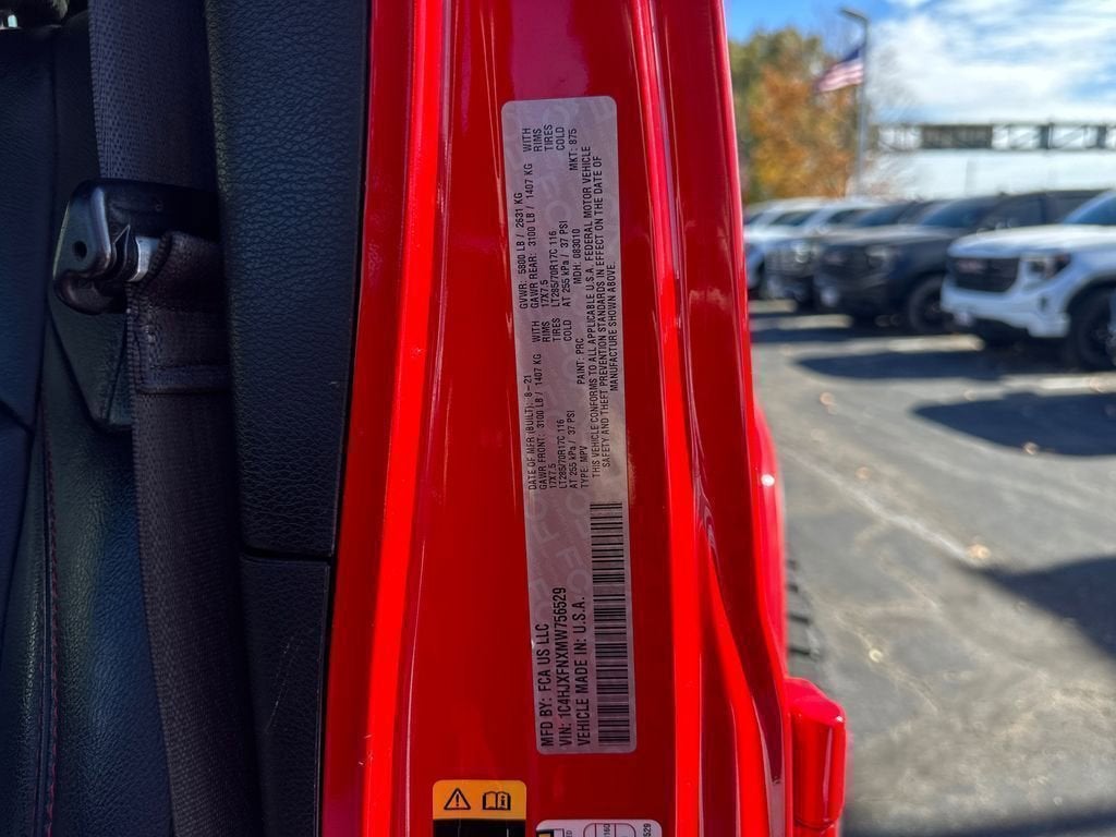 2021 Jeep Wrangler Unlimited Rubicon