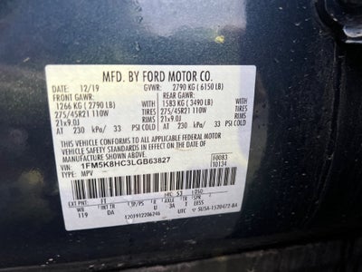 2020 Ford Explorer Platinum