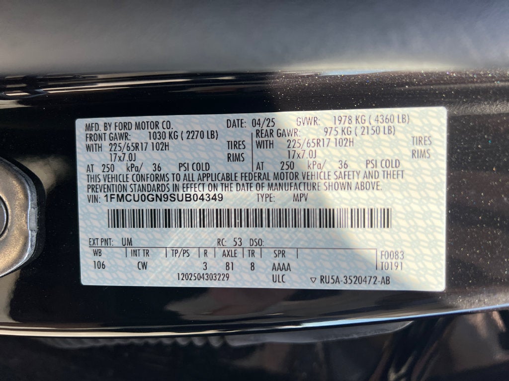 2025 Ford Escape Active
