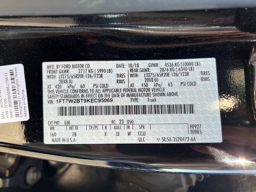 2019 Ford Super Duty F-250 SRW XL