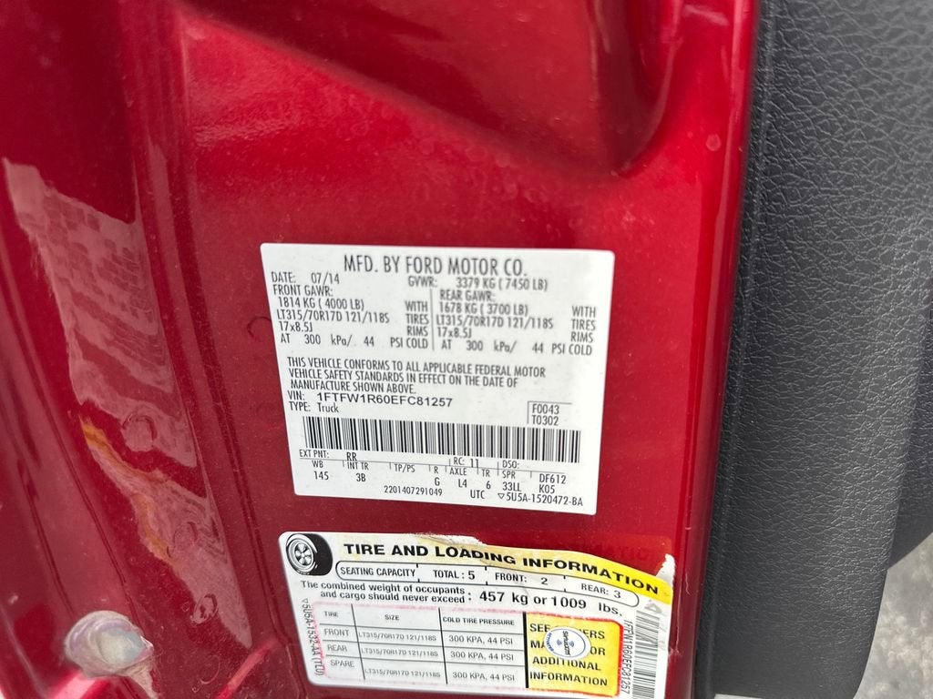 2014 Ford F-150 SVT Raptor