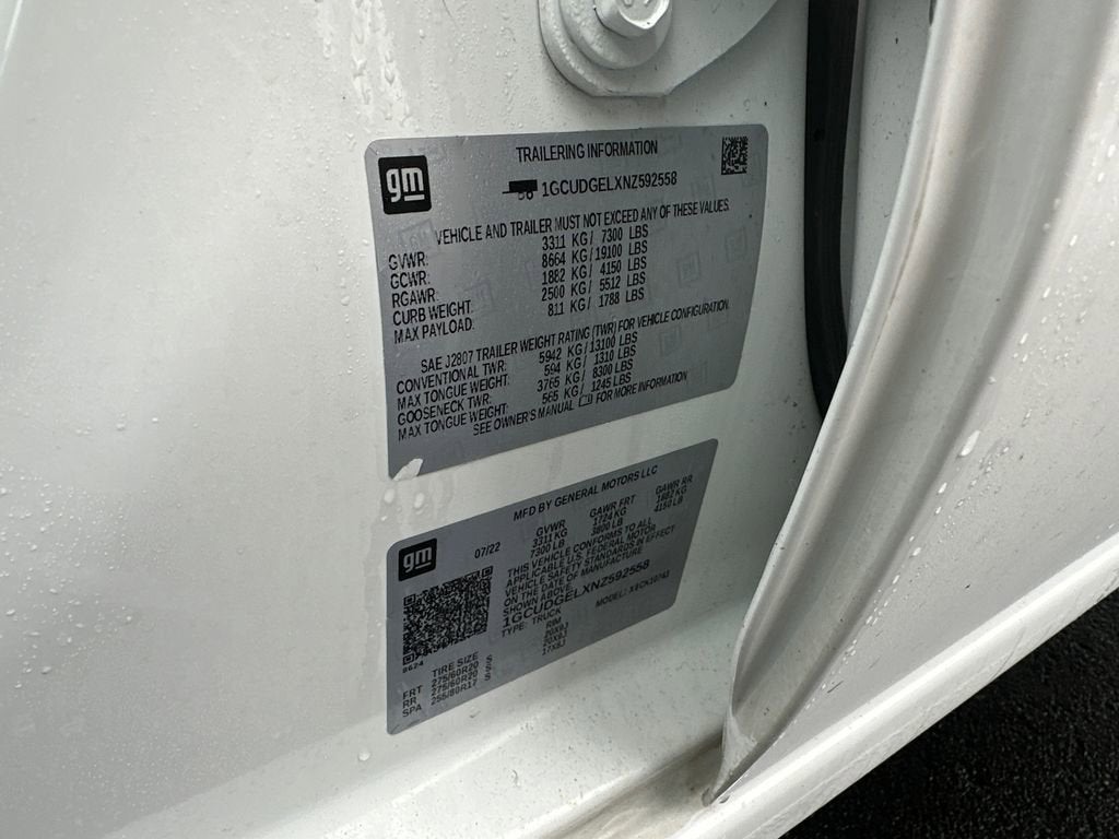 2022 Chevrolet Silverado 1500 LTZ