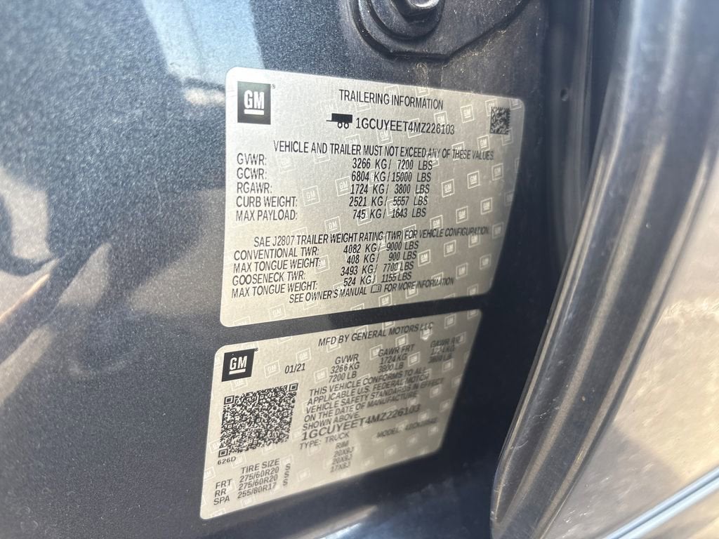 2021 Chevrolet Silverado 1500 RST