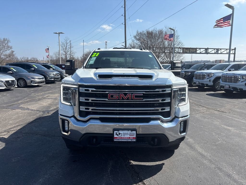 Used 2021 GMC Sierra 2500HD SLE with VIN 1GT49MEY5MF141033 for sale in Kansas City