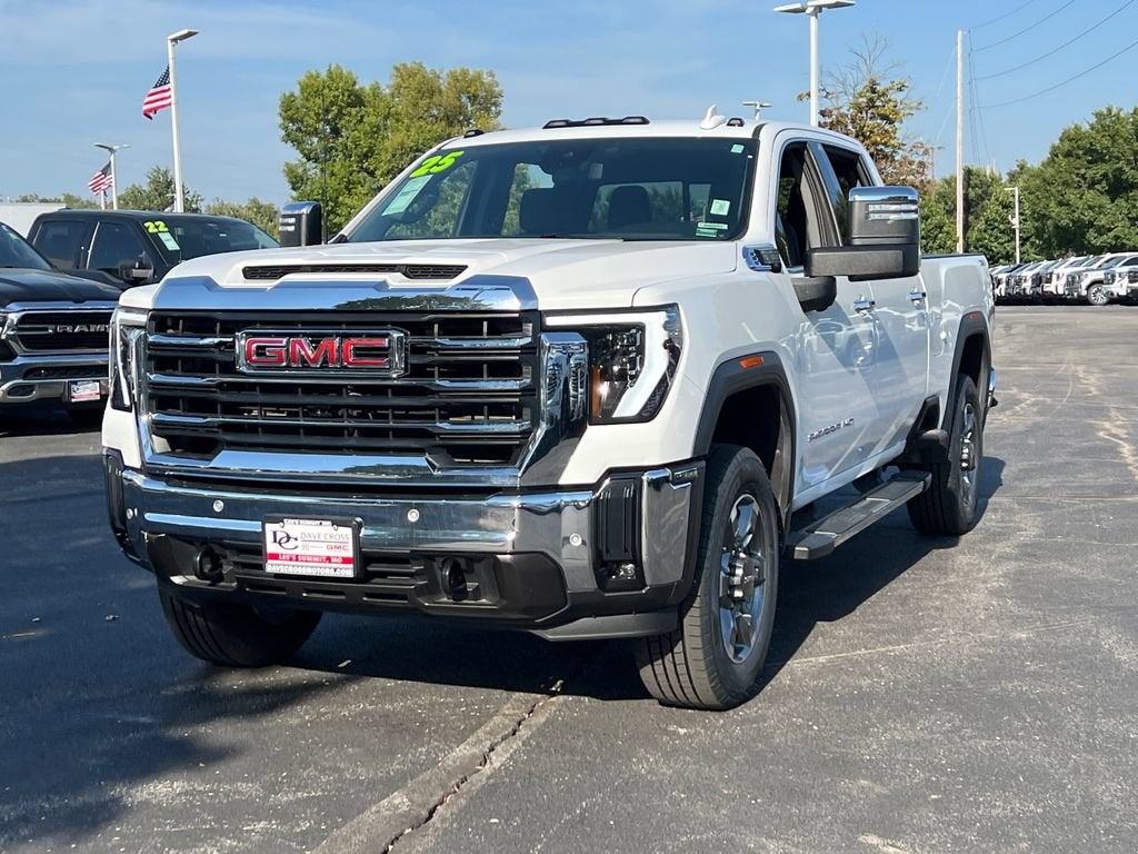 Used 2025 GMC Sierra 2500HD SLT with VIN 1GT4UNE7XSF153137 for sale in Kansas City