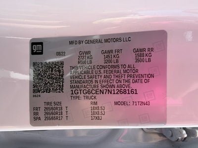 2022 GMC Canyon Elevation