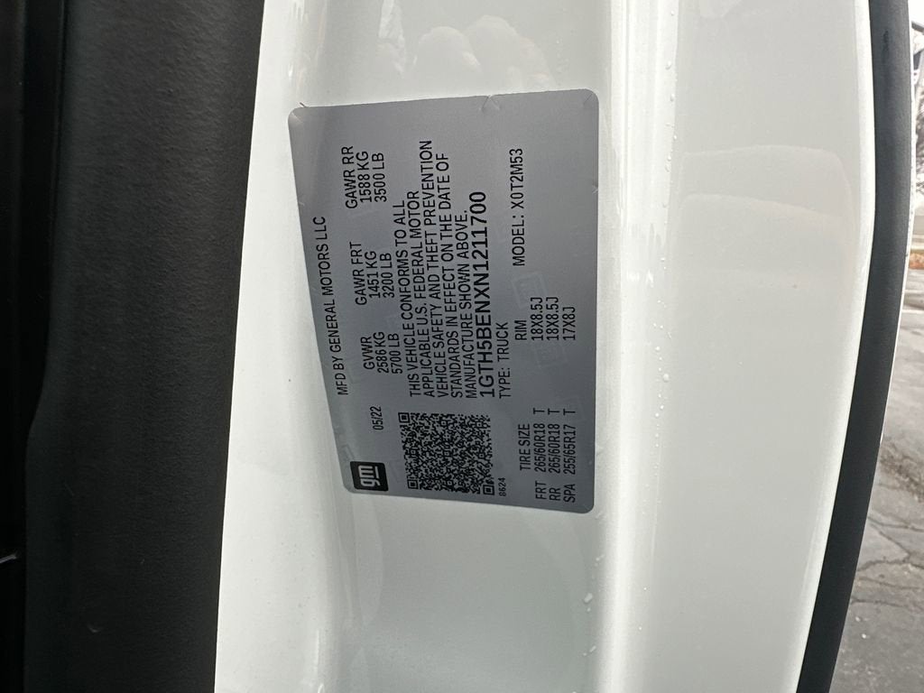 2022 GMC Canyon Elevation Standard