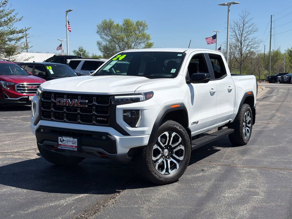 Used 2024 GMC Canyon AT4 with VIN 1GTP6DEK3R1251648 for sale in Kansas City