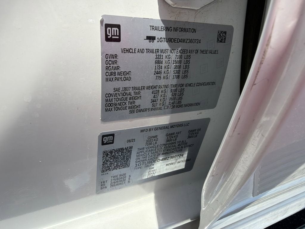 2021 GMC Sierra 1500 SLT