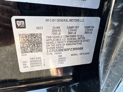 2023 GMC Sierra 1500 SLE