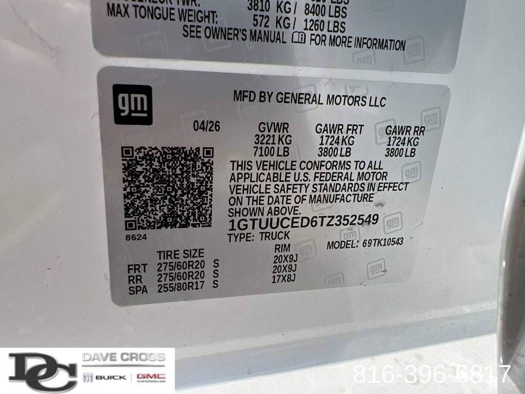 2026 GMC Sierra 1500 Elevation