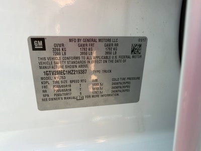 2017 GMC Sierra 1500 SLE