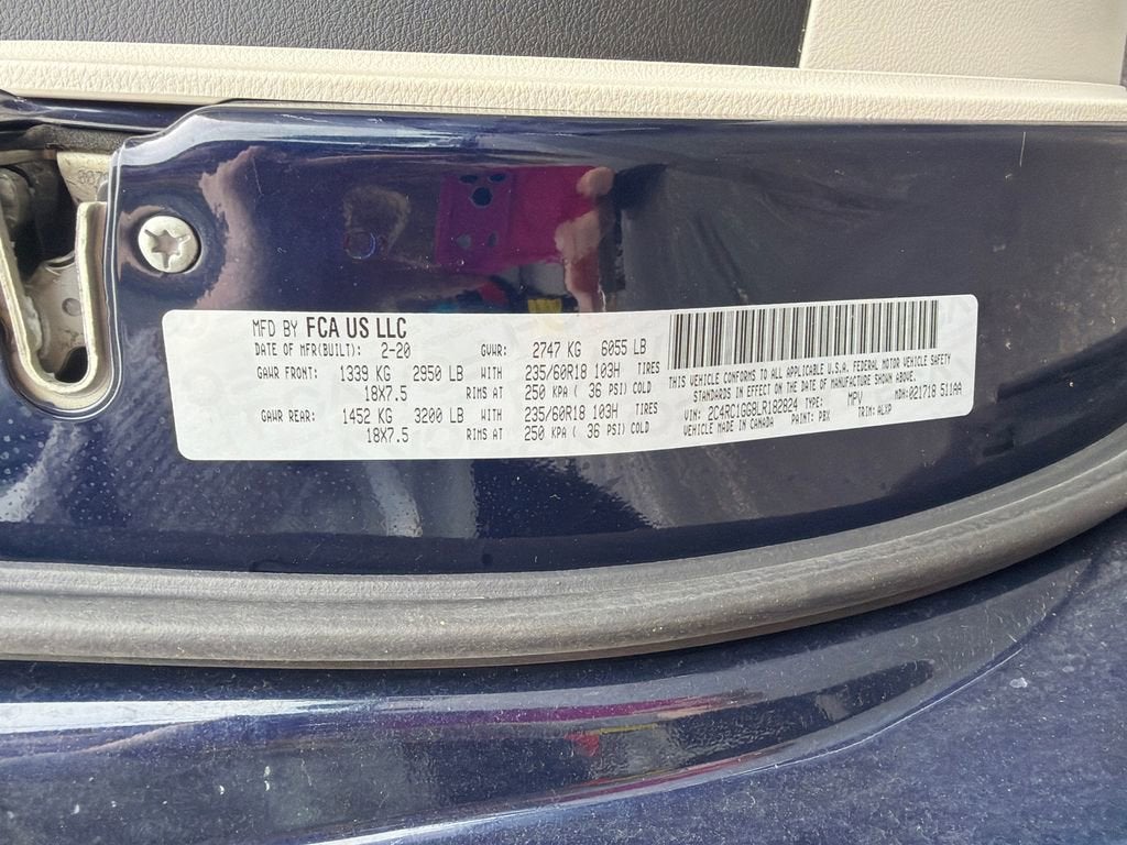 2020 Chrysler Pacifica Limited