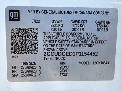 2023 Chevrolet Silverado 1500 LTZ