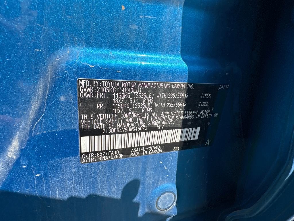 2017 Toyota RAV4 Limited