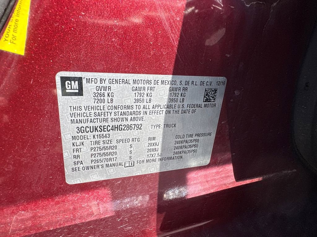 2017 Chevrolet Silverado 1500 LTZ