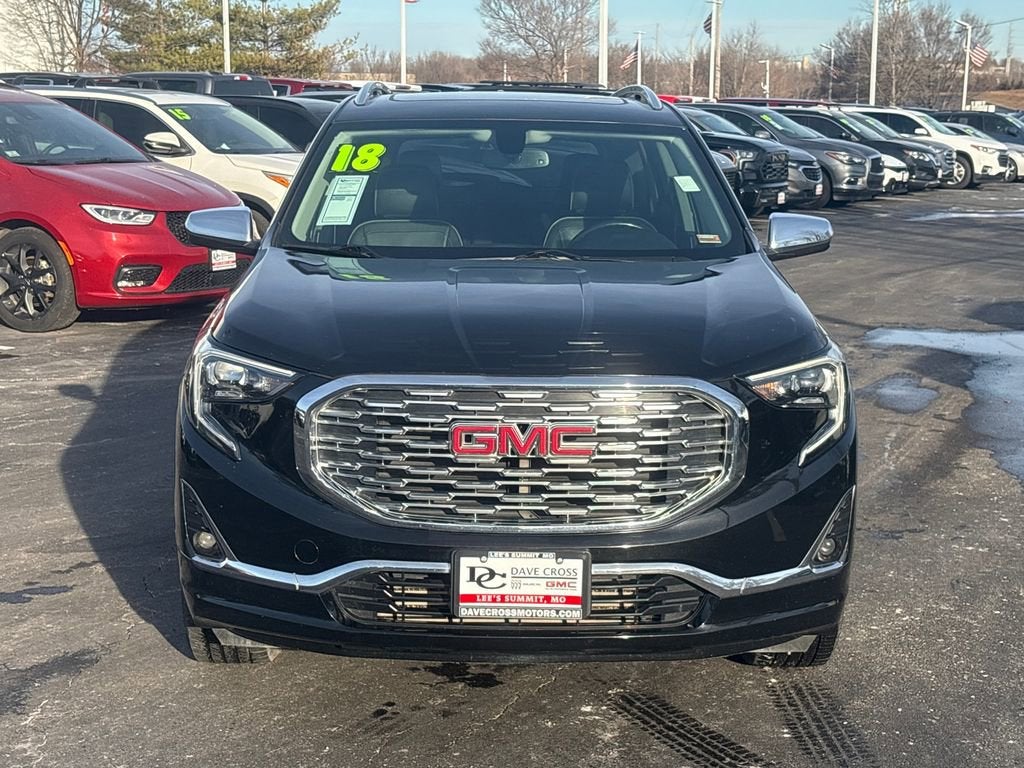 Used 2018 GMC Terrain Denali with VIN 3GKALXEX6JL168499 for sale in Kansas City