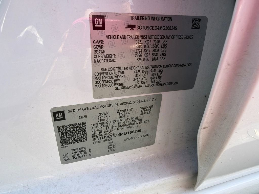 2021 GMC Sierra 1500 Elevation