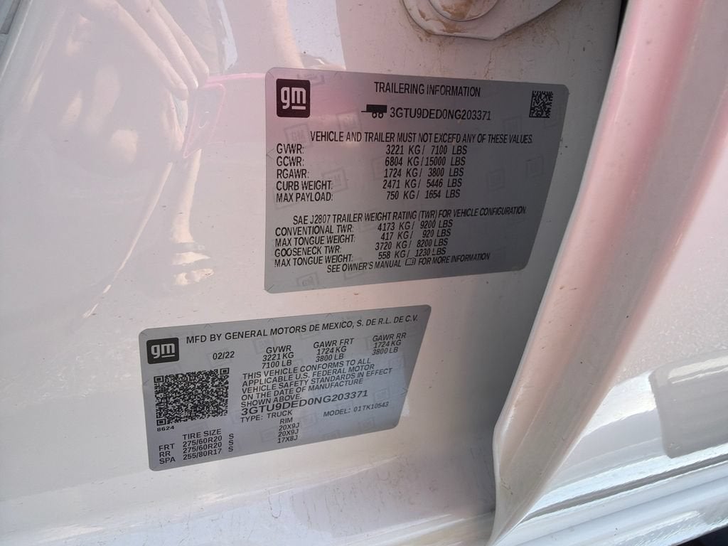 2022 GMC Sierra 1500 Limited SLT