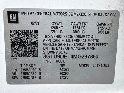 2021 GMC Sierra 1500 SLT