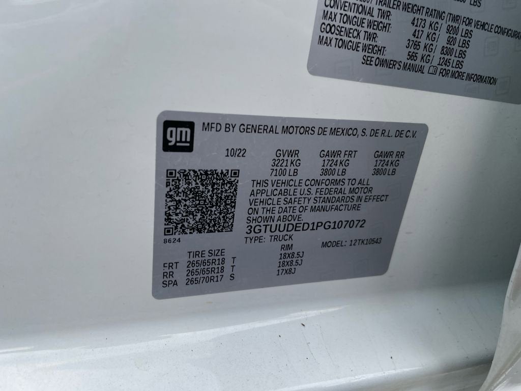 2023 GMC Sierra 1500 SLT