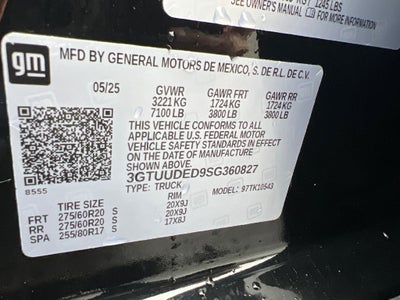 2025 GMC Sierra 1500 SLT