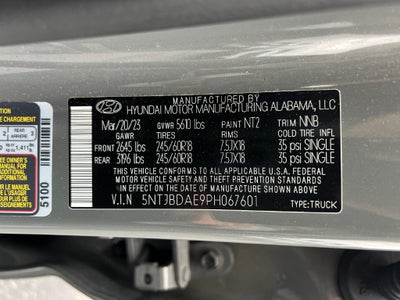2023 Hyundai Santa Cruz SEL