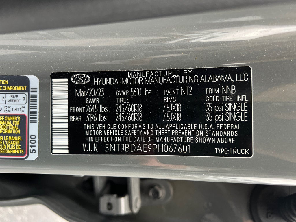 2023 Hyundai Santa Cruz SEL