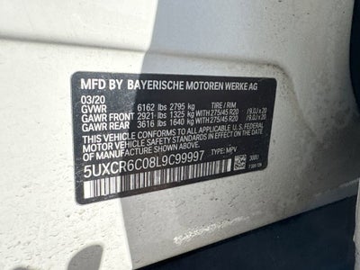 2020 BMW X5 xDrive40i