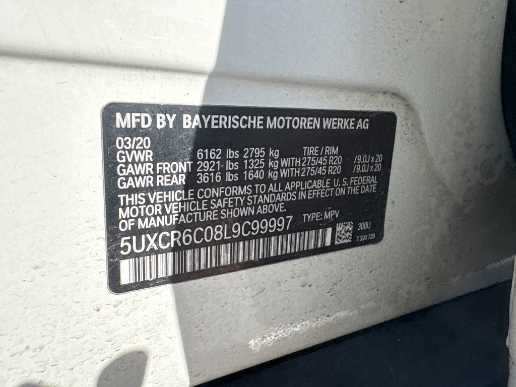 2020 BMW X5 xDrive40i