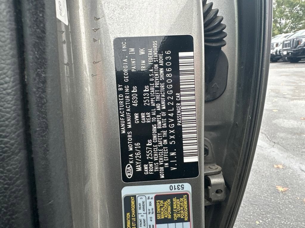 2016 Kia Optima SXL Turbo