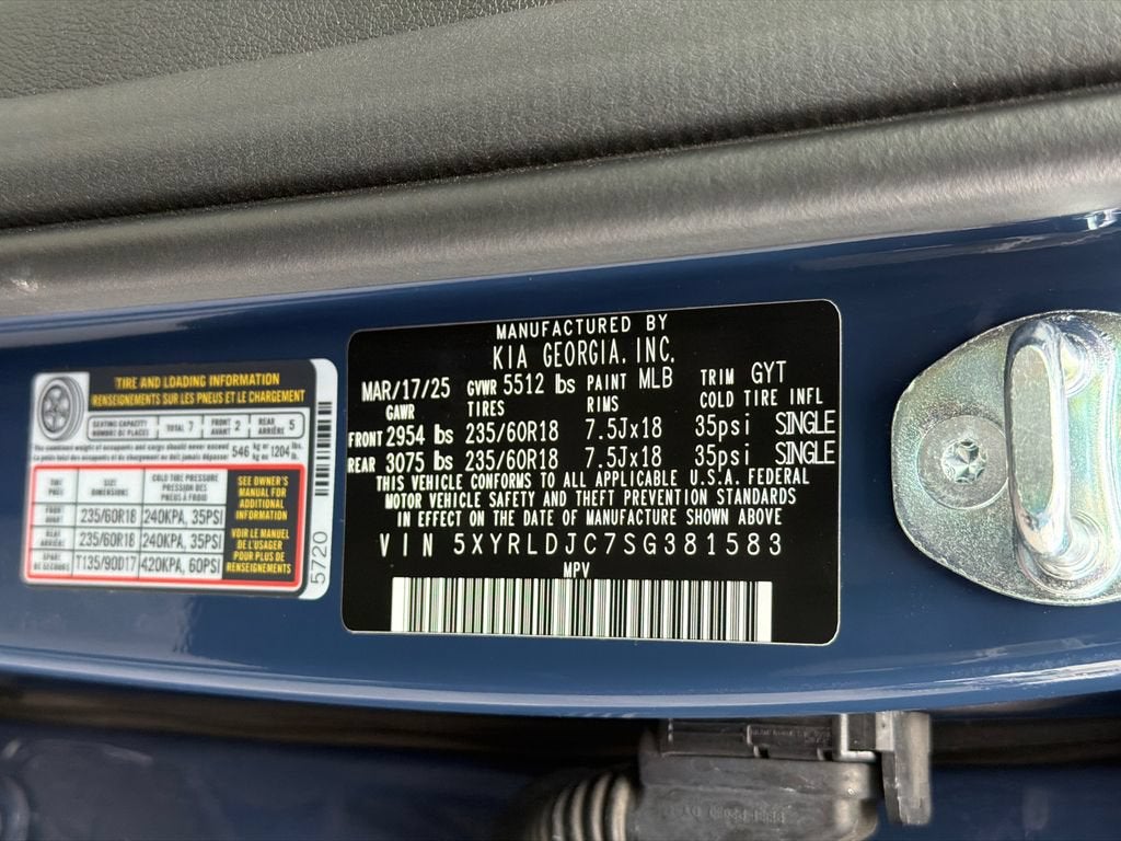 2025 Kia Sorento S