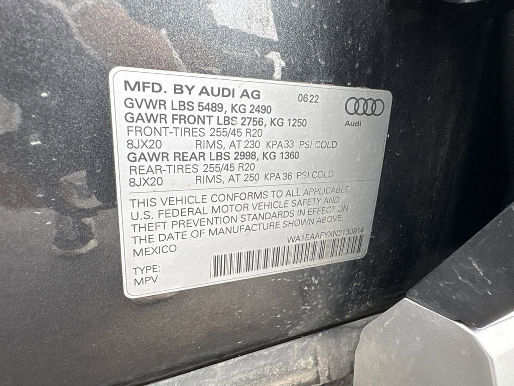 2022 Audi Q5 S line Premium Plus
