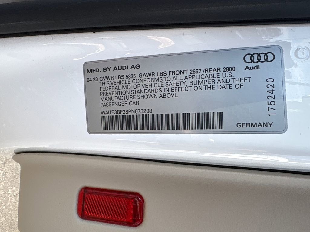 2023 Audi A6 Sedan Premium Plus