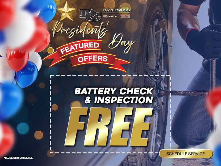 FREE Battery Check and Inspection