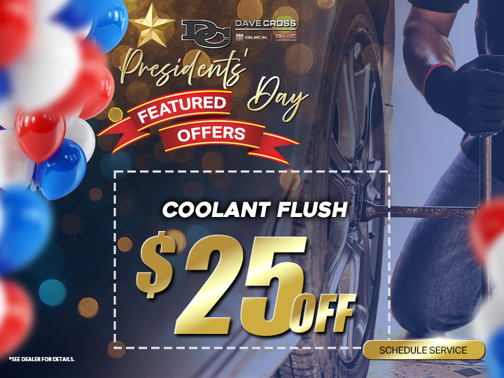 $25 Off Coolant Flush