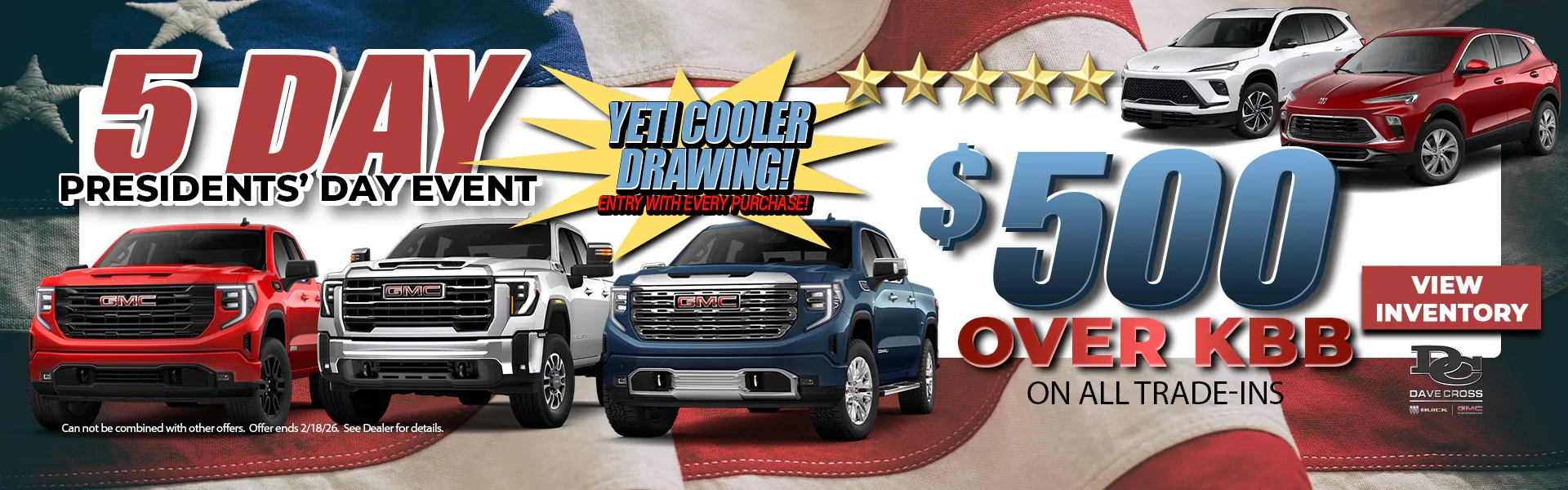 5 day presidents event