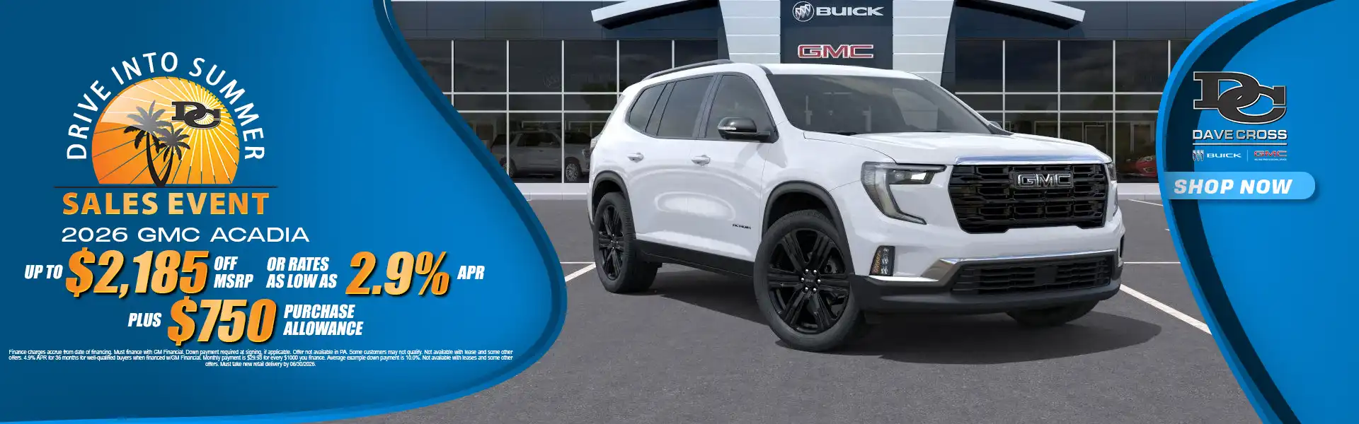 2026 GMC Acadia