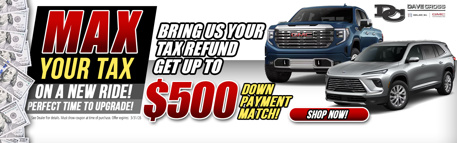 Tax Refund Get up to $500