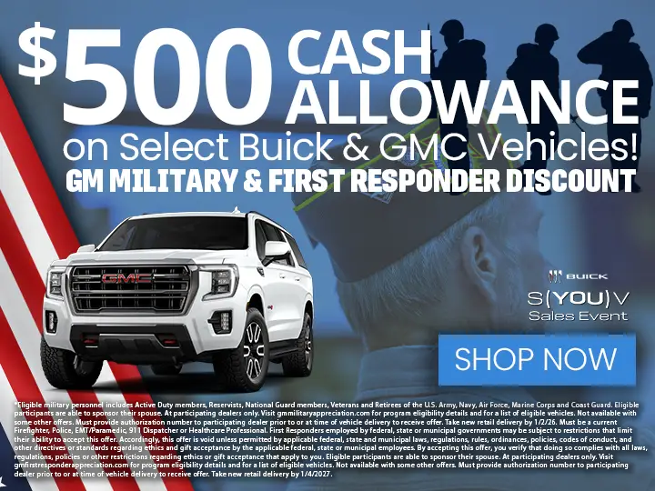 Military and first responder discount